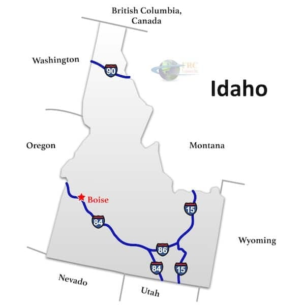 Idaho to California Freight Shipping Services