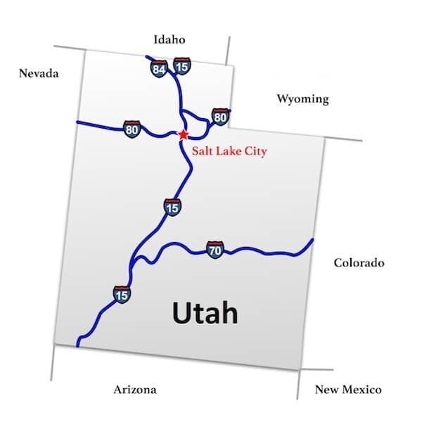 Arizona to Utah Freight Trucking Rates