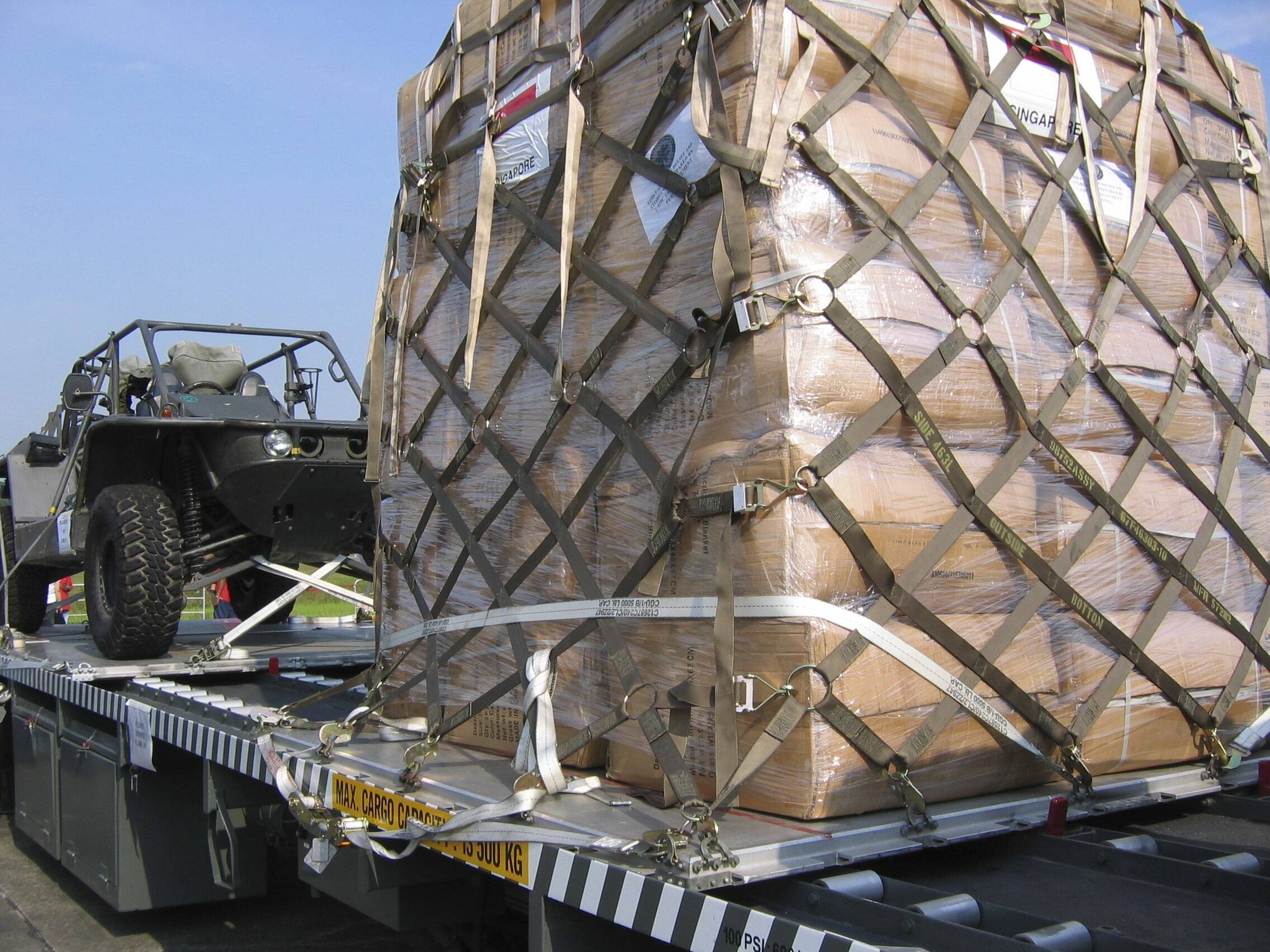 Shipment of Military Freight
